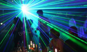 Laser auf Hochzeitsfeier BuchmannEvents DJ Frankfurt